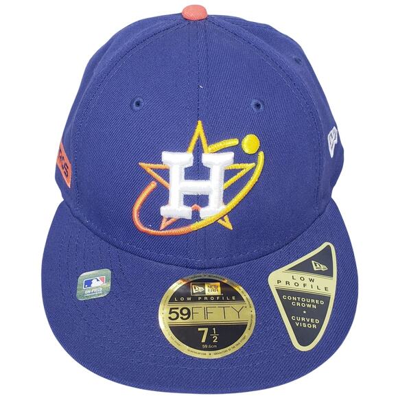 New Era Other - NWT New Era City Connect 59FIFTY Houston Astros Fitted Baseball Cap Size 7 1/2